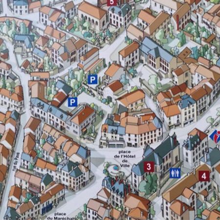 Chambre Meublee A Louer Pouzauges Eksteriør billede